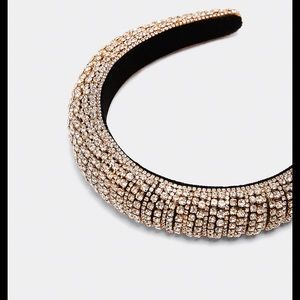 Sold out Zara rhinestone headband